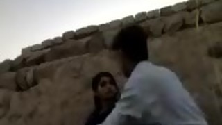 Pakistani Village Girl Fucking Hiding Against Wall