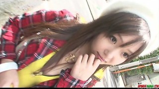 Beautiful Haruka Oosawa gets a rear fuck