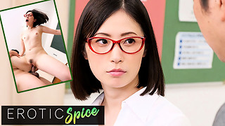 DEVIANTE - Japanese college educator cheats with co-worker