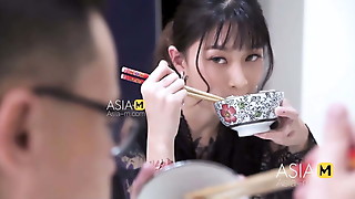 ModelMedia Asia - Colleague's Wife Is Too Insatiable - Yue Ke Lan - MD-0196 - Hottest Original Asia Pornography Vid