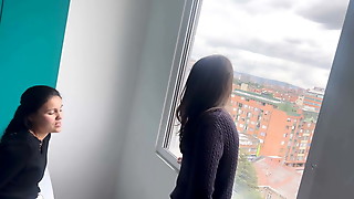 My co-worker likes to shag in public