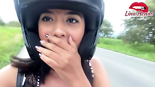 I masturbate in public on a motorcycle