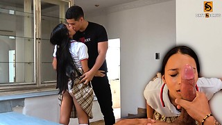 I CHEAT ON MY Beau WITH A Nephew WHO TAKES ME TO FUCK IN AN Deprived Building TO DO TO ME EVERYTHING HE TOLD ME IN THE MESSAG