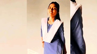 School uniform desi village chick pornography video